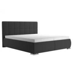 Posteľ Saskie 160x200, šedohnnedá