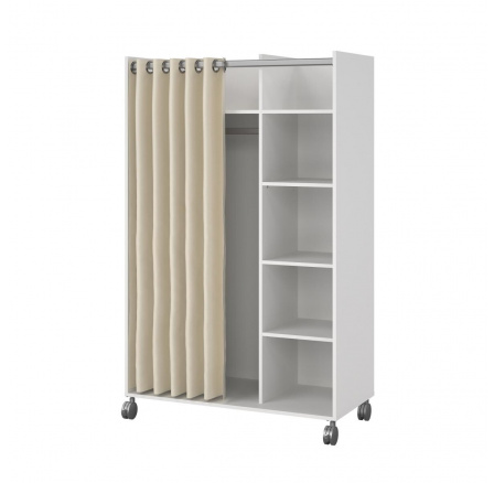 Šatní skriňa HARMONY 93119-49, Biela/Béžová