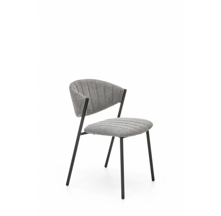 Jedálenská stolička K469, sivá
