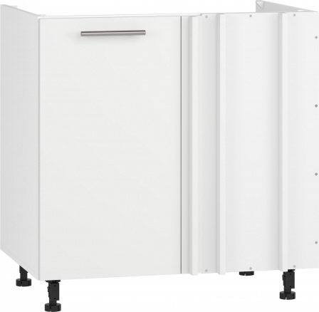 Kuchynská dolná skrinka VENTO DKN-100/82, biely mat