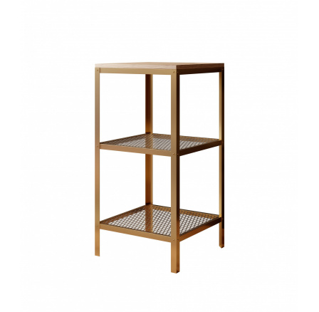 Regál Rolin Zlatý+Artisan Regál Rolin Zlatý+Artisan