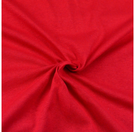 Jersey prestieradlo červené 160x200