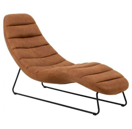 Lehátko Chaplin hnedé Kentucky brandy 9