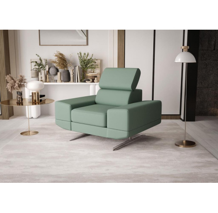 Kreslo MILANO 125 cm prírodná koža - prírodná koža - voliteľná farba Kreslo MILANO 125 cm prírodná koža - prírodná koža - voliteľná farba