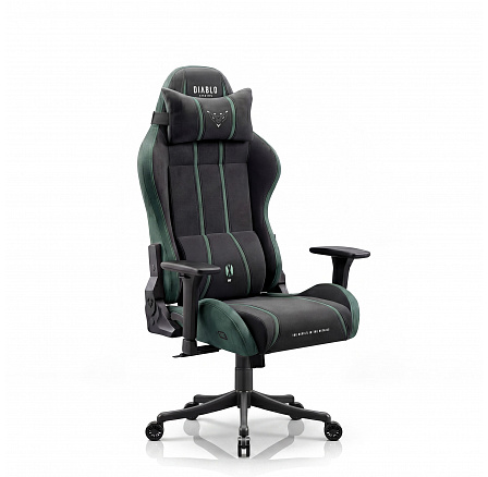 DIABLO CHAIRS X-ONE 2.0 >small< kreslo FOREST GREEN| Herná stolička | látková herná stolička DIABLO CHAIRS X-ONE 2.0 >small< kreslo FOREST GREEN| Herná stolička | látková herná stolička