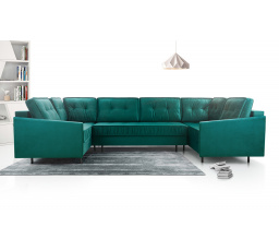 Rohová sedacia súprava Aladin U zelená