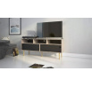 TV komoda RUBY, Hickory/Čierna