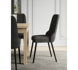 Čalúnená stolička RODOS 83 Čierna