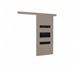 Drzwi przesuwne naścienne DESIO 76 Kaszmir+Kaszmir