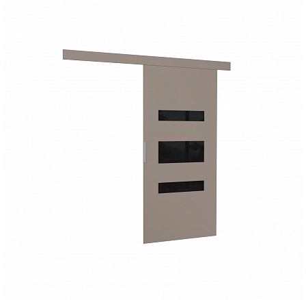 Drzwi przesuwne naścienne DESIO 76 Kaszmir+Kaszmir