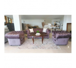 Sedacia súprava CHESTERFIELD 3R+1+1