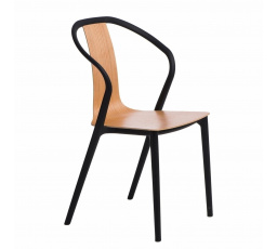 Stolička Bella čierna/prírodná