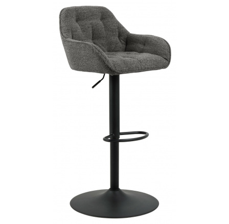 Barová stolička Brooke antracitová