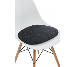 Poduszka na krzesło Side Chair szara c.