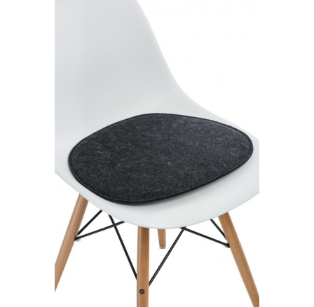 Vankúš na stoličku Side Chair sivá c.