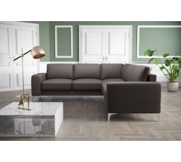 Rohová sedacia súprava ARIA MAX 250X250 prírodná koža - ľavá