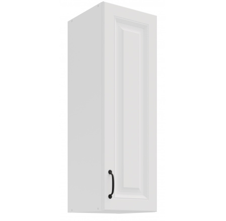 Horná skrinka STILO - 30 G-90 1F, Biela/Biela