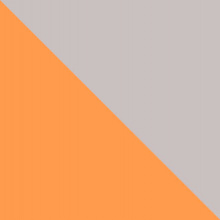 Světle šedá + Oranžová
