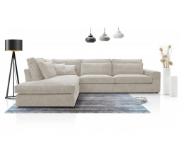 Rohová sedacia súprava Carny L Lincoln 83 béžová