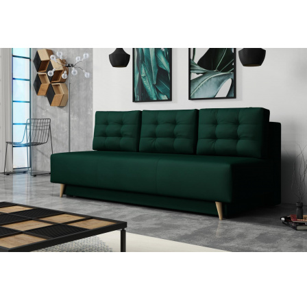 Pohovka Sebastian Velluto tmavozelená