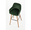 Barová stolička H93, zelená