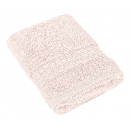 Froté uterák 50x100cm prúžok 450g sv. lososová