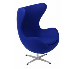 Kreslo Vajce atramentový kašmír 27 Premium