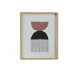 Obraz Art-deco 60x45cm drevený rám