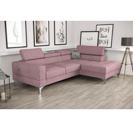 Rohová sedacia súprava TOSCANIA MINI s funkciou spania 170x250 cm - voliteľný odtieň - pravá