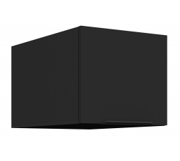 Horná skrinka SIENA - 40 NAGU-36 1F, Čierna mat/Čierna mat