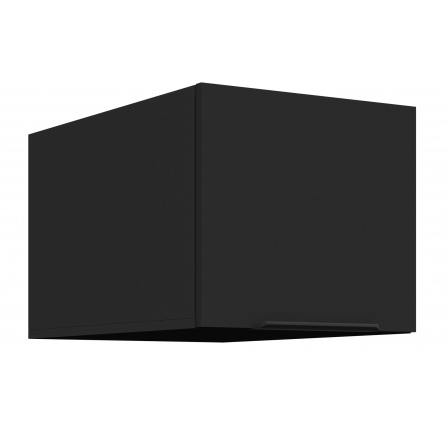 Horná skrinka SIENA - 40 NAGU-36 1F, Čierna mat/Čierna mat