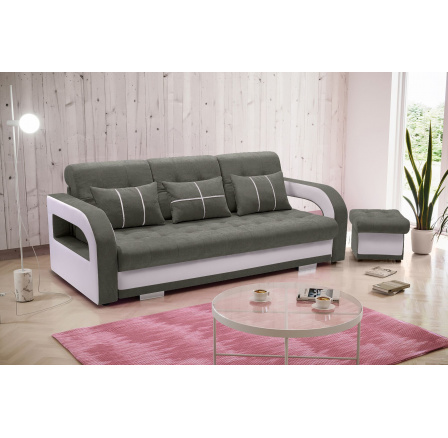 Pohovka NINA + stolička, Aston 17 +Soft 017