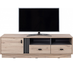 TV komoda ALLMO AL-6, dub Estana light/Antracite