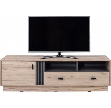 TV komoda ALLMO AL-6, dub Estana light/Antracite