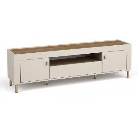 TV truhlica MOSSA MO8, Cashmere/Dub Whisky