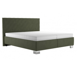 Posteľ Silviana 160x200, olivová