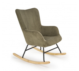 Hojdacie kreslo BELMIRO, Olivovo zelené