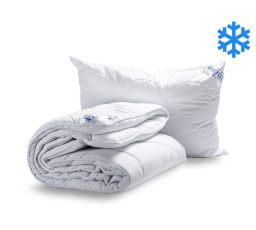Zimný Thermo SET, prikrývka 140x200cm zimná 1680g + vankúš 70x90cm 900g UNICO zips