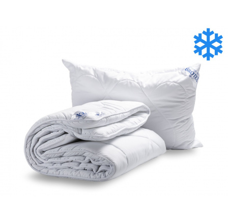 Zimný Thermo SET, prikrývka 140x200cm zimná 1680g + vankúš 70x90cm 900g UNICO zips