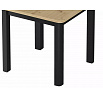 STÔL OSKAR DĽB ARTISAN / ČIERNY 120(200)x80