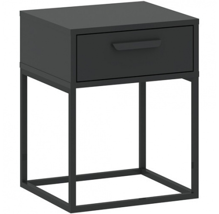 Nočný stolík CADRO 1S 40 NR3, Antracit