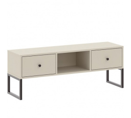 Televízny stolík LINEA RTV 2S, Kašmír/Čierna