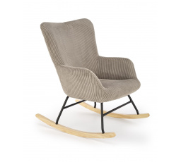 Hojdacie kreslo BELMIRO, Sivá