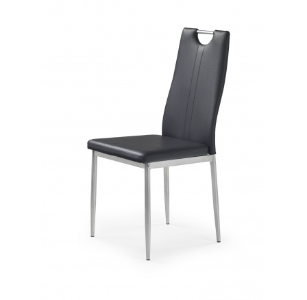 Jedálenská stolička K202, čierna