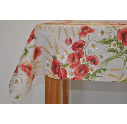 Obrus 140x180 vlčie maky