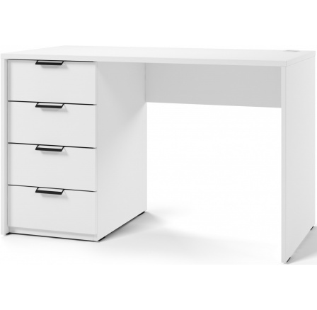 Písací stôl BAROLD, Biela