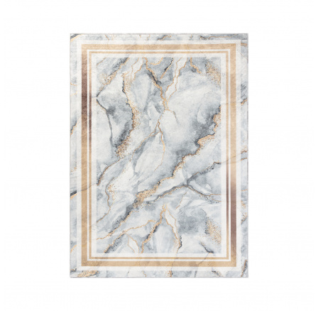 Squitta Šedá Zlatá 80x150 Koberec 150x80 Squitta Šedá Zlatá 80x150 Koberec 150x80