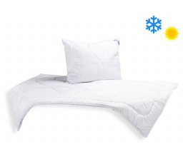 SET Prikrývka AntiStress celoročná 140x200cm 850g + Vankúš UNICO AntiStress 70x90cm 900g