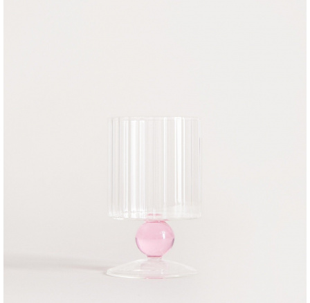 Pohár FINOM s ružovou guľôčkou 0,22 l 763182