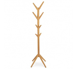 Drevený stojan, masívny bambus, prírodný odtieň, výška 176 cm